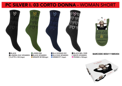 CALZINO DONNA SILVER Tellini S.r.l. Ingrosso Abbigliamento